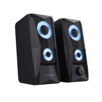 PARLANTE TRUST JAVV RGB SET BLACK 2.0 GXT606B